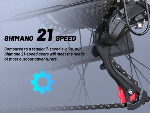 Vtt, Vélo de ville, Vélo hybride électrique, Vélo neige, Vélo urbain – Image 3