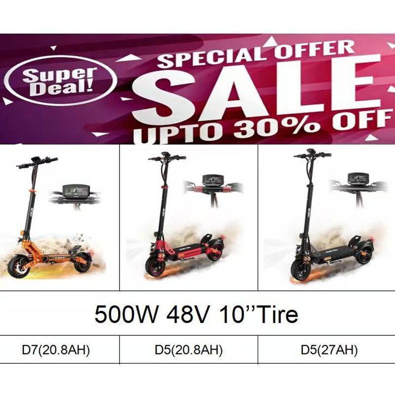 🛴 Trottinette électrique RCB D7 – Autonomie XL & puissance maîtrisée – Image 6