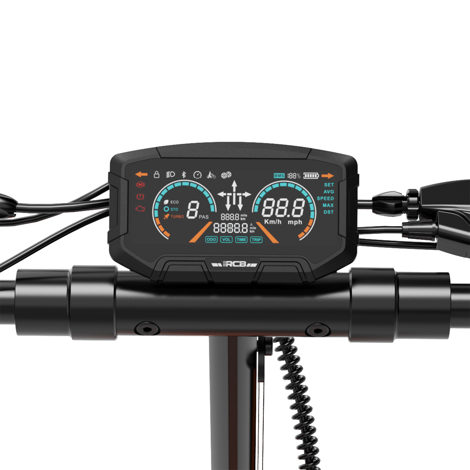 🛴 Trottinette électrique RCB D7 – Autonomie XL & puissance maîtrisée – Image 4