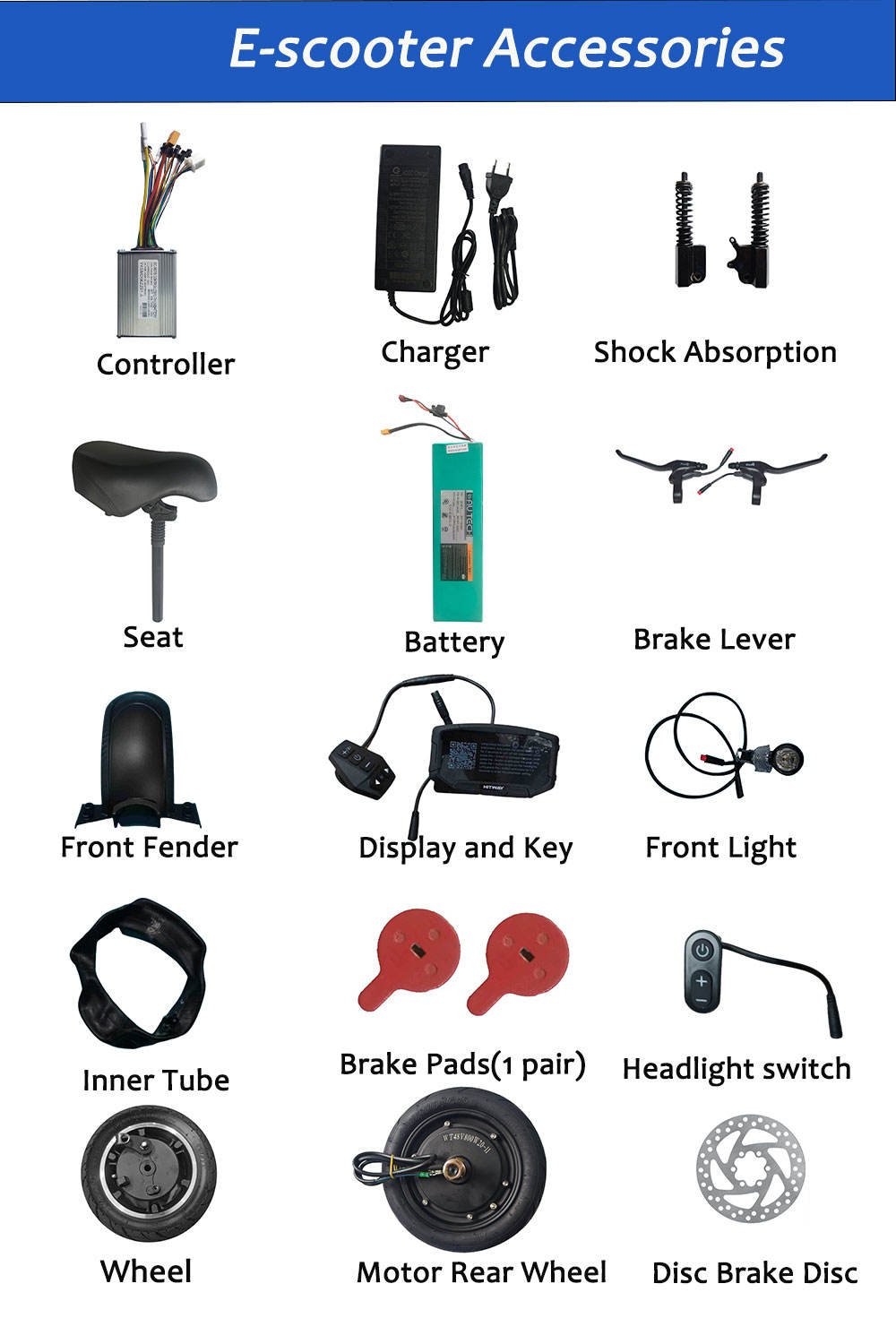 🛴 Trottinette électrique RCB D7 – Autonomie XL & puissance maîtrisée – Image 3